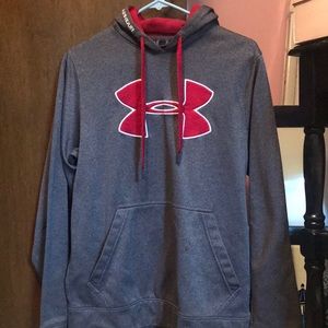 Under Armour Long Sleeve Grey Hoodie